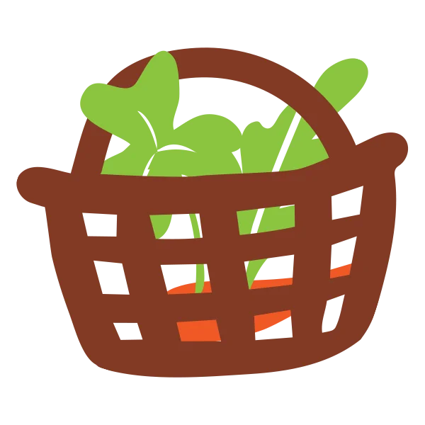 garden basket - Plant Baby Plant