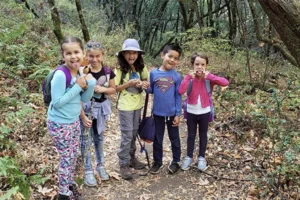 Growing Trees, Healing Lands, Growing Future Generations group of kids