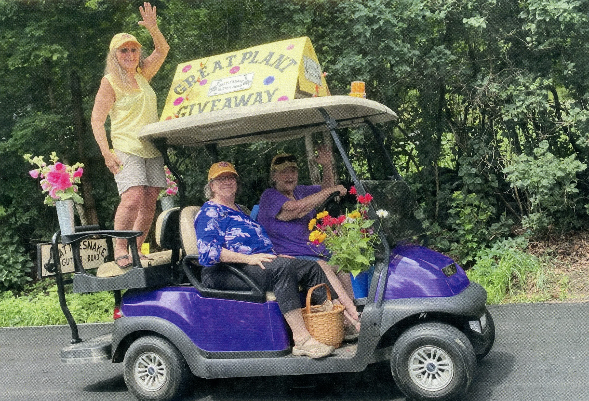 2 TITLE IMAGE Great Plant Giveaway Golf Cart003 Eva Gibavic Copy